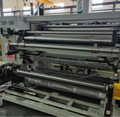 Witte slitter rewinder machine met werkingssnelheid max. 80 mm per minuut