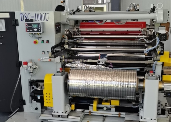 Witte snijmachine met een terugspoeldiameter van maximaal 350 mm