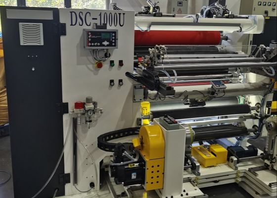 Witte snijmachine met een terugspoeldiameter van maximaal 350 mm