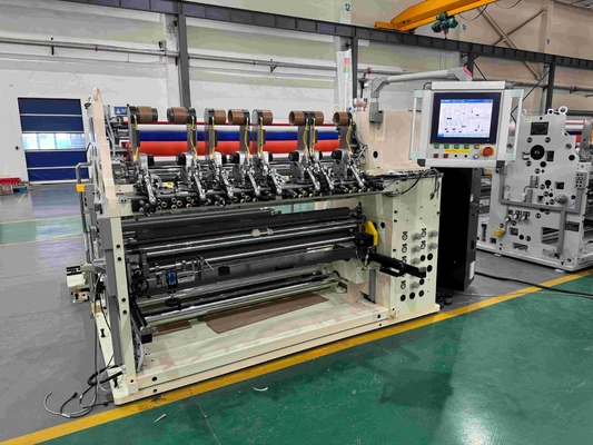 Grote touchscreen menselijk besturingssysteem snijmachine stalen spoel snijmachine