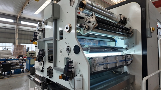 Condensator vacuüm metalliseermachine voor plastic folie met trapsgewijs keramisch bootontwerp