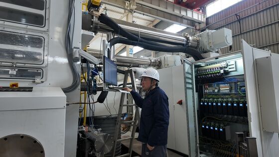 Koper/aluminium Metallizing Equipment Metalen coatings Winding System flexibele films