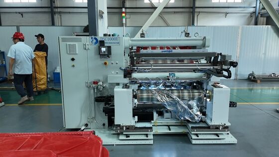 Slitter Rewinder Machine Offering Unwinding Correction Transmission Flatten en Circular Blade Slitting Process Flow