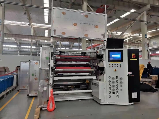 quality SGS 12um 380 de Machine van Rewinder van de Volt50hz Snijmachine, de Machine van de Hoge snelheidssnijmachine factory